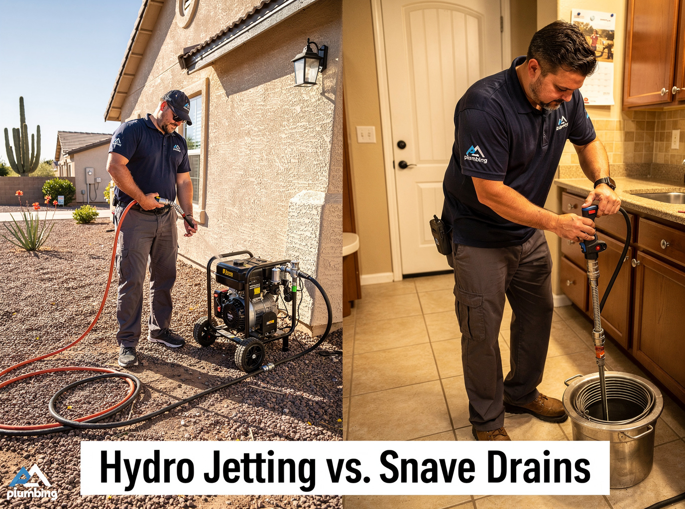 Hydro Jetting vs Snaking for Casa Grande Drains